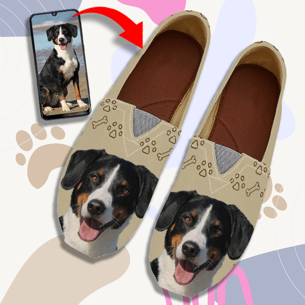 Custom Pet Photo Shoes – Wear Your Best Friend Everywhere!